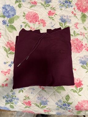 Champion Maroon Hoodie Sweatshirt